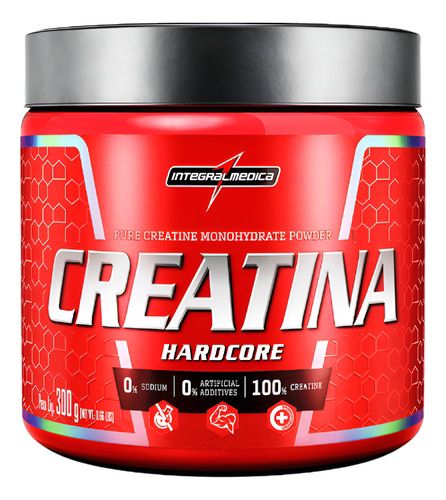 Creatina Hardcore Integral Medica 300g