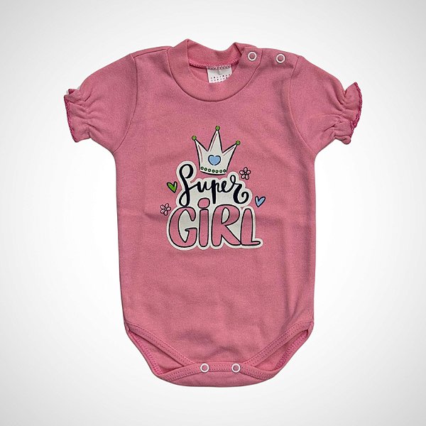 Body Manga Curta Tamanho P Petutinha