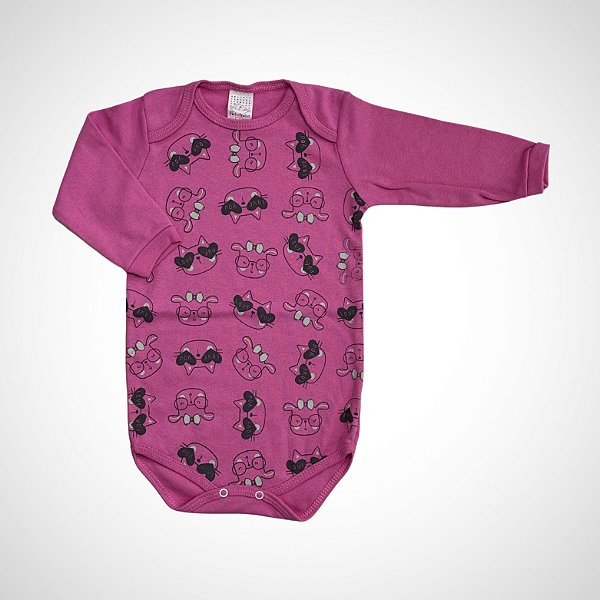 Body Manga Longa Tamanho EG Petutinha