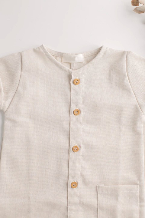 Macacão Curto Pinguin - CRU