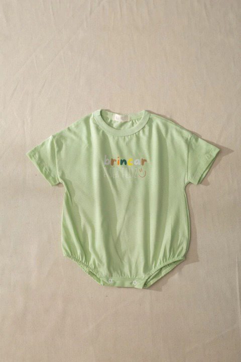 Body Oversized Pinguin - Maçã Verde