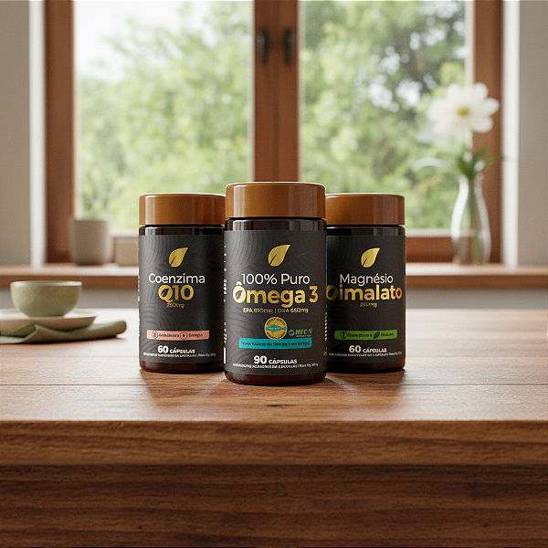 Combo Trio Essencial da Longevidade