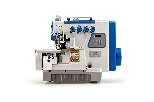 Máquina de Costura Overlock 4 Fios Ponto Cadeia Elgin Direct Drive