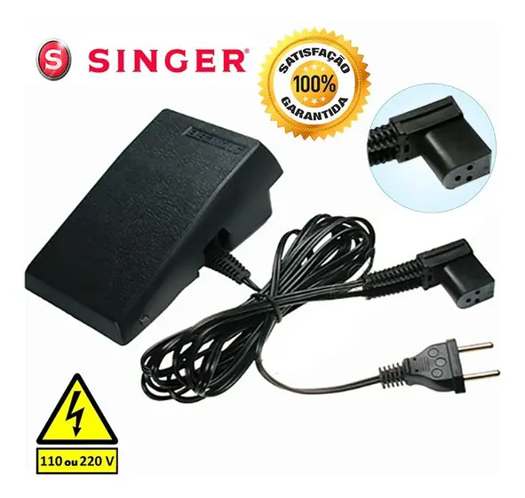 Pedal Reostato Eletrônico Para Máquinas Singer