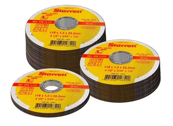 48x Disco de Corte Starrett Dac 115 -  Extra Fino
