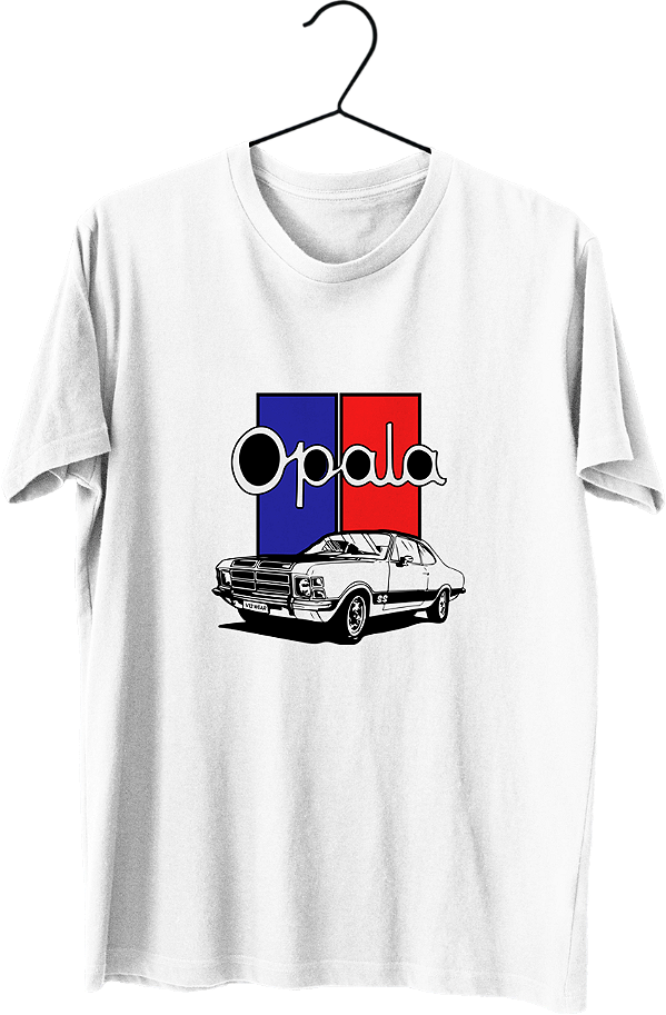 Camiseta Opala Emblema Colorido