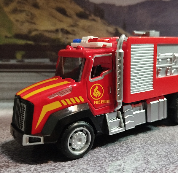 Miniatura - Caminhão Bombeiro