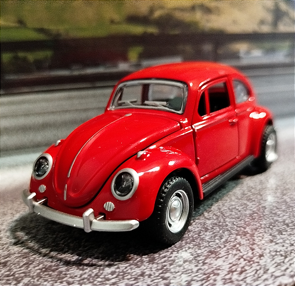 Miniatura - Fusca Vermelho