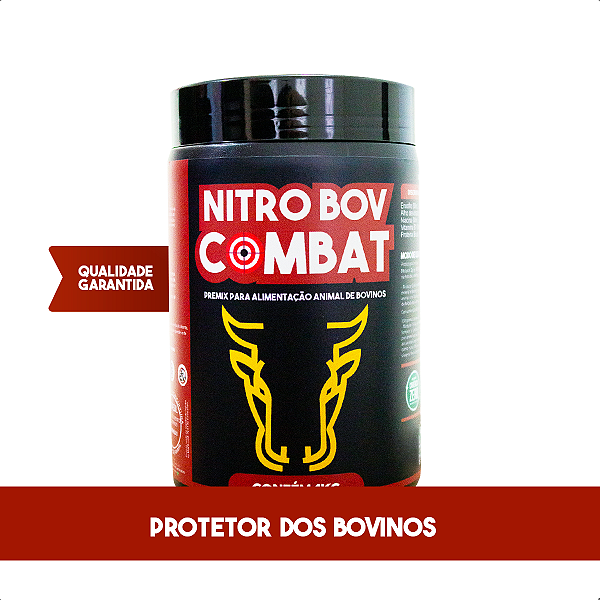 Carrapatícida Bovino Nitro Bov Combat 1 kg