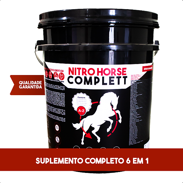 Suplemento para Cavalo Nitro Horse Complet 10 kg