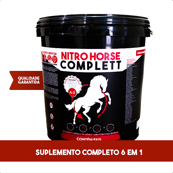 Suplemento para Cavalo Nitro Horse Complet 5 kg