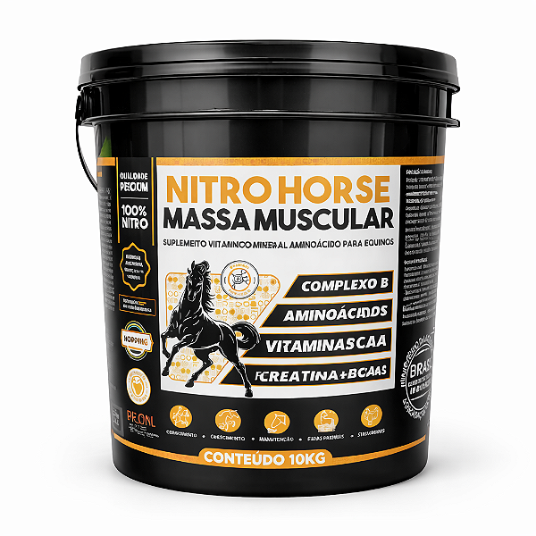 Nitro Horse Massa Muscular 10 kg