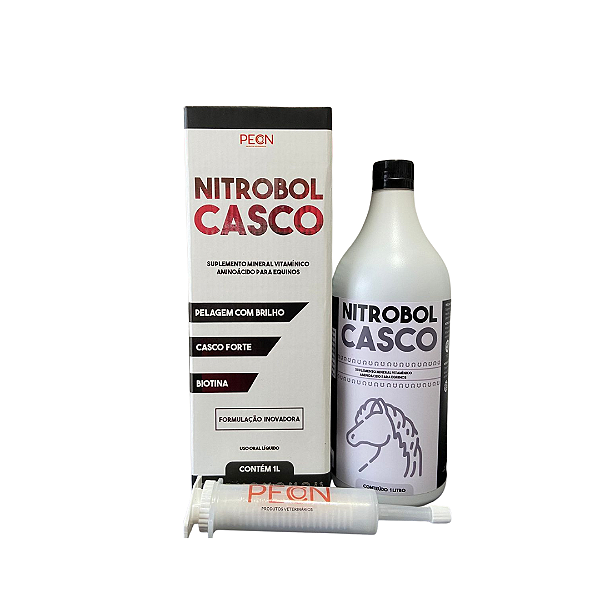 Nitro Boll Casco 1 Litro - Fortalecimento de Casco e Pelo