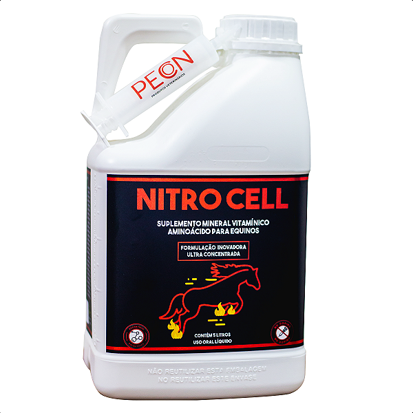 Suplemento para Cavalo Nitro Cell 5 Litros