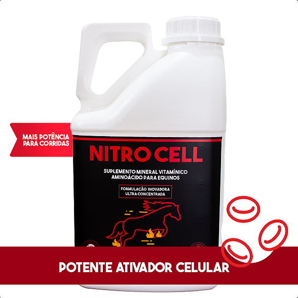 Suplemento para Cavalo Nitro Cell 5 Litros