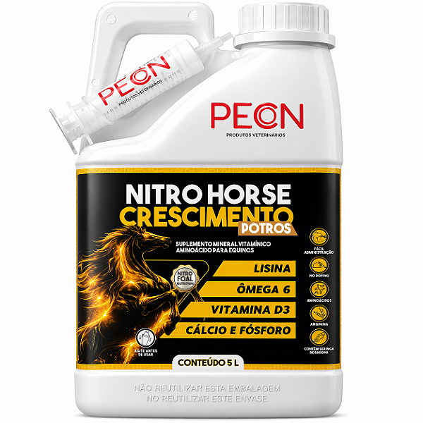 Nitro Horse Crescimento Potro - 5 Litros