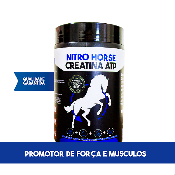 Suplemento para Cavalo Nitro Hourse Creatina ATP 500g