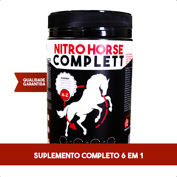 Suplemento para Cavalo Nitro Horse Complet 1 kg