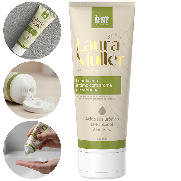 Lubrificante Íntimo Laura Muller Intt Aroma de Verbena 50ml