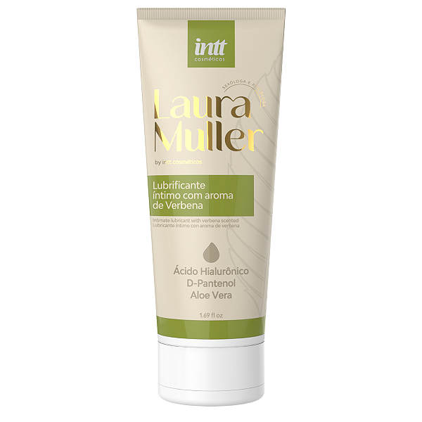 Lubrificante Íntimo Laura Muller Intt Aroma de Verbena 50ml