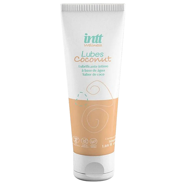Lubrificante Íntimo Lubes Coconut Intt Sabor Coco 50ml