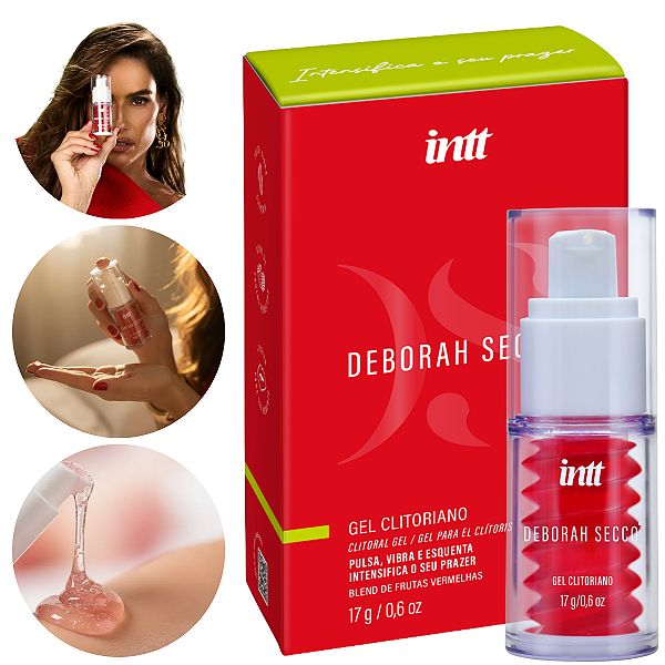 Gel Clitoriano Deborah Secco Intt Frutas Vermelhas 17gr