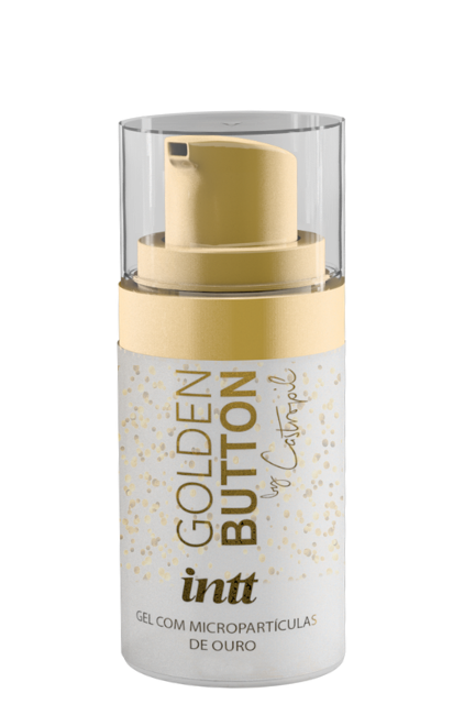 Gel Facilitador Golden Button Intt Partículas de Ouro 17ml