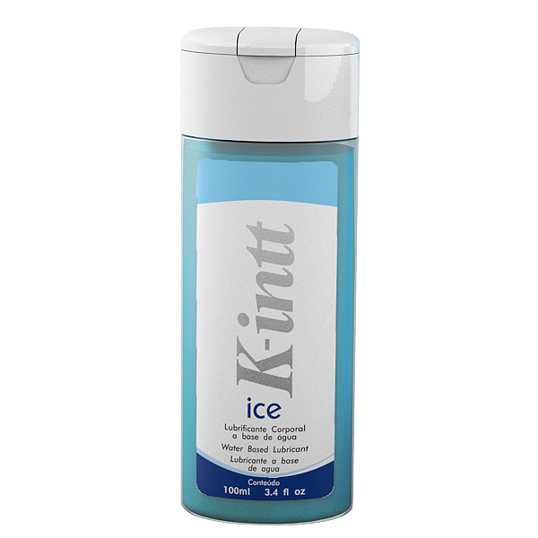Lubrificante Corporal K-Ice Intt A Base de Água Efeito Gelado 100ml