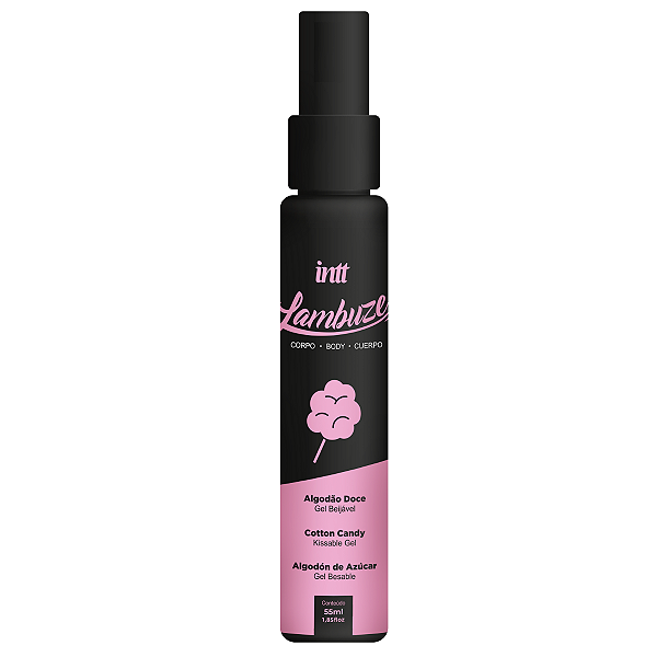 Gel Beijável Lambuze Intt Algodão Doce 55ml