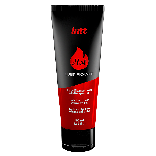 Gel Deslizante Hot Morango Intt Sabor Morango 50g