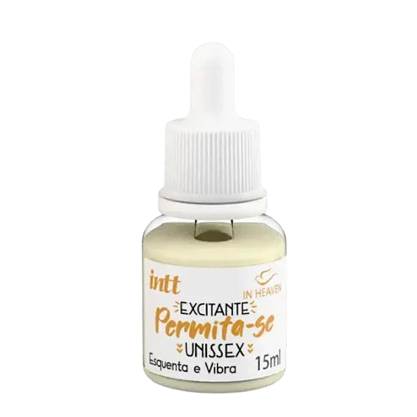 Gel Excitante Unissex Permita-se Intt Leite Condensado 15ml