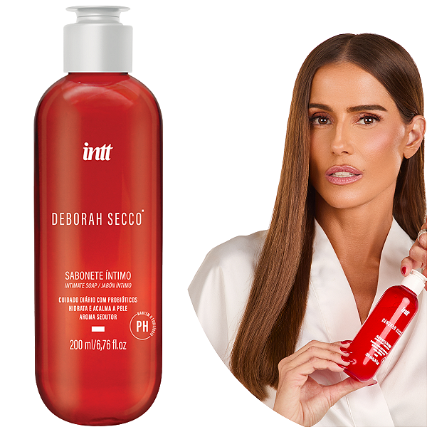 Sabonete Íntimo Déborah Secco Aroma Sedutor Com Probióticos Intt 200ml