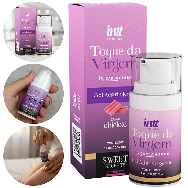 Gel Adstringente Toque da Virgem Intt Sabor Chiclete 17ml