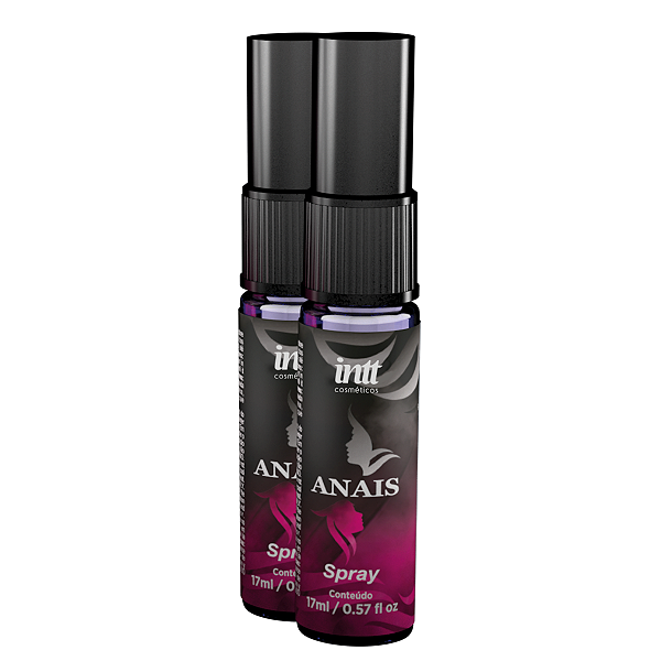Gel Anais Excitante Anal Intt Spray 17ml - Kit 2 und