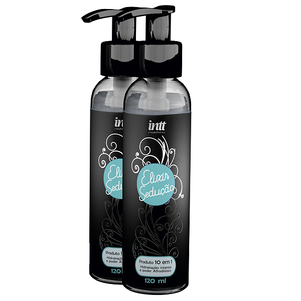 Elixir Sedução Intt Hidratação Cabelos e Pele Afrodisíaco 120ml - Kit 2 und