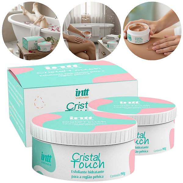 Esfoliante Cristal Touch Intt Hidratante Pélvico 90g  - Kit 3 und