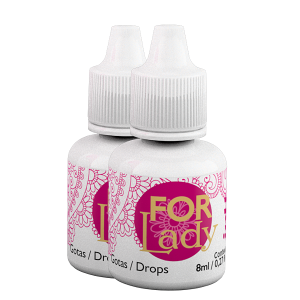 For Lady In Heaven Intt Gotas 8ml - Kit 2 und
