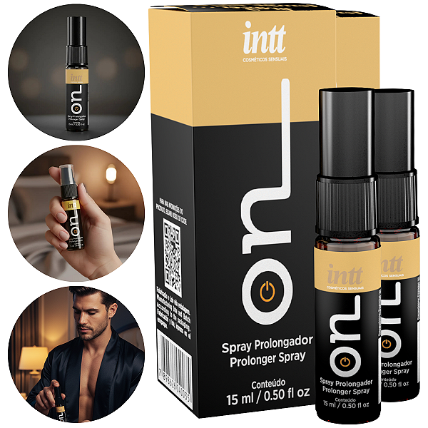On Spray Prolongador Intt 15ml - Kit 2 und