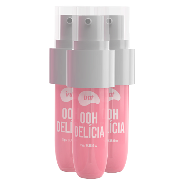Ooh Delícia Calda Picante Intt Marshmallow  11g - Kit 3 und