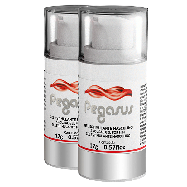 Pegasus Gel Estimulante Masculino Intt 17g - Kit 2 und