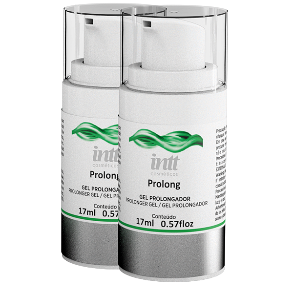 Prolong Gel Prolongador Retardante Intt 17ml - Kit 2 und