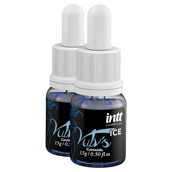Vulv’s Esquenta/Esfria e Lubrifica Intt Sabor Menta 15g - Kit 2 und