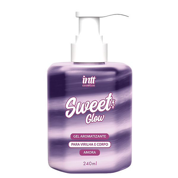 Sweet Glow Amora Gel Hidratante Corporal Intt Sabor Amora 240ml
