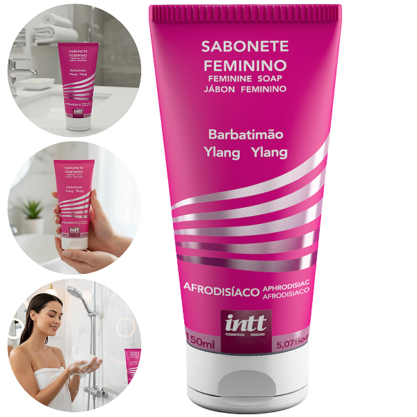 Sabonete Líquido Feminino Ylang Ylang Intt Barbatimão 150g