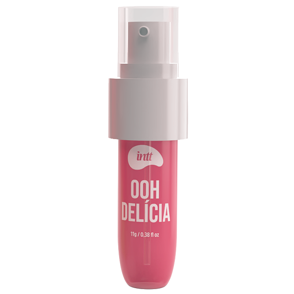Ooh Delícia Calda Pulsante Picante Intt Morango Azedinho 11g
