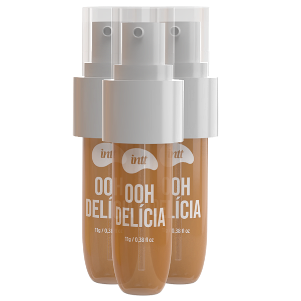 Ooh Delícia Calda Picante Intt Sabor Pudim 11g - Kit 3 und
