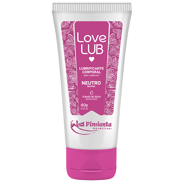 Love Lub Lubrificante Corporal Neutro La Pimienta 60g