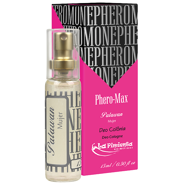 Deo Colônia Feminina Phero-Max La Pimienta Palawan 15ml