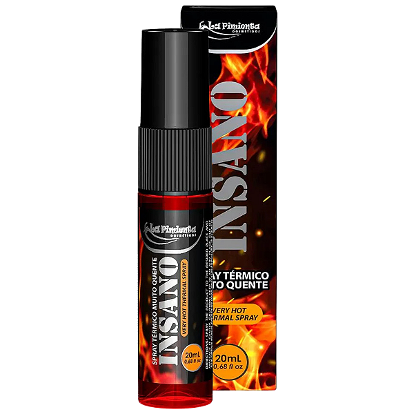 Insano Spray Térmico Muito Quente Dark La Pimienta 20ml