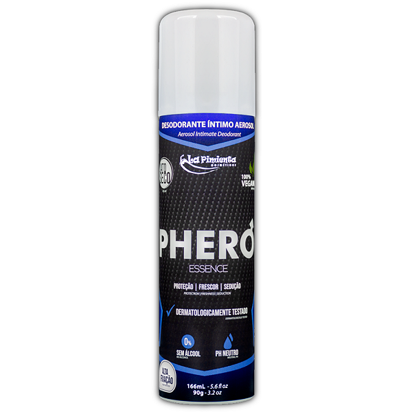 Desodorante Intimo Masculino PHERO La Pimienta Essence 166ml